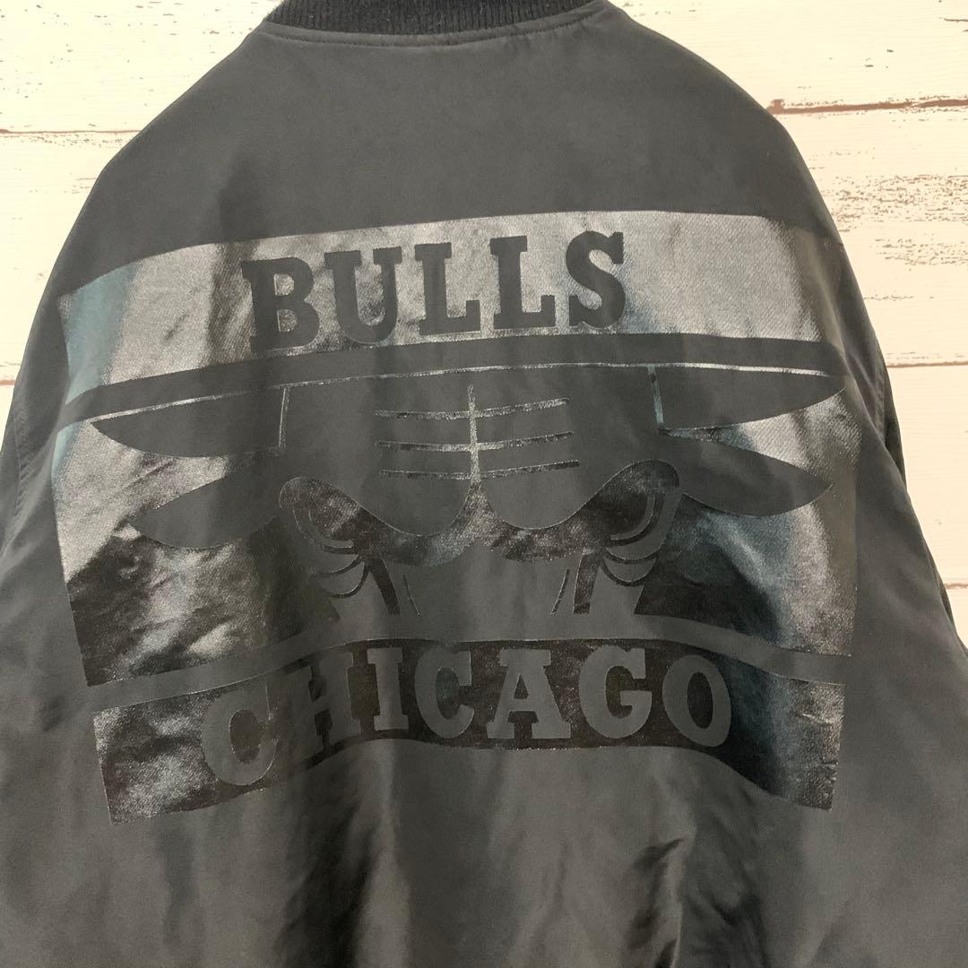 NBA BULLS シカゴブルズ ナイロンジャケットブルゾン 一点物 レア