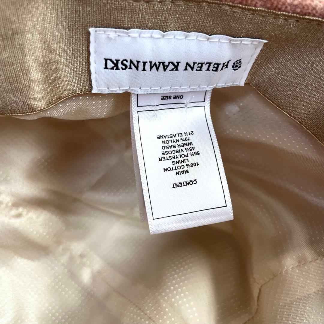 ピーマン　HELEN KAMINSKI ヘレンカミンスキーコーデュロイ