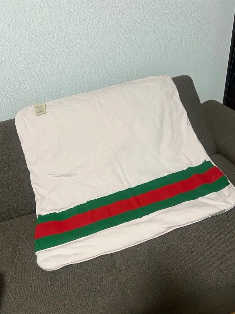 GUCCI ベビーブランケット マット ピンク 80-80