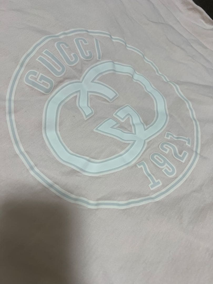 GUCCI ベビーブランケット マット ピンク 80-80