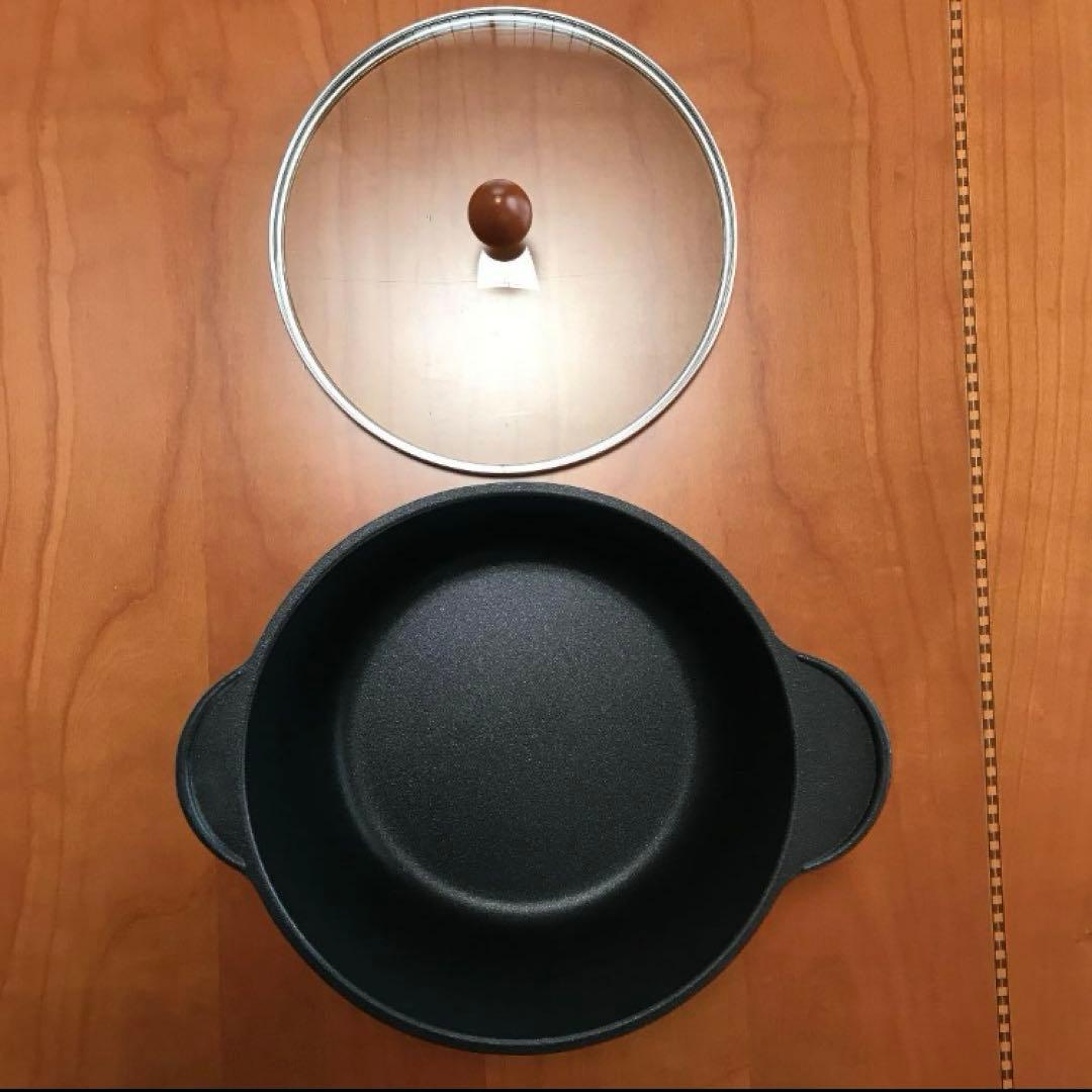 LAGOSTINA Aldila ブルー　深型キャセロール　ハンドル付き