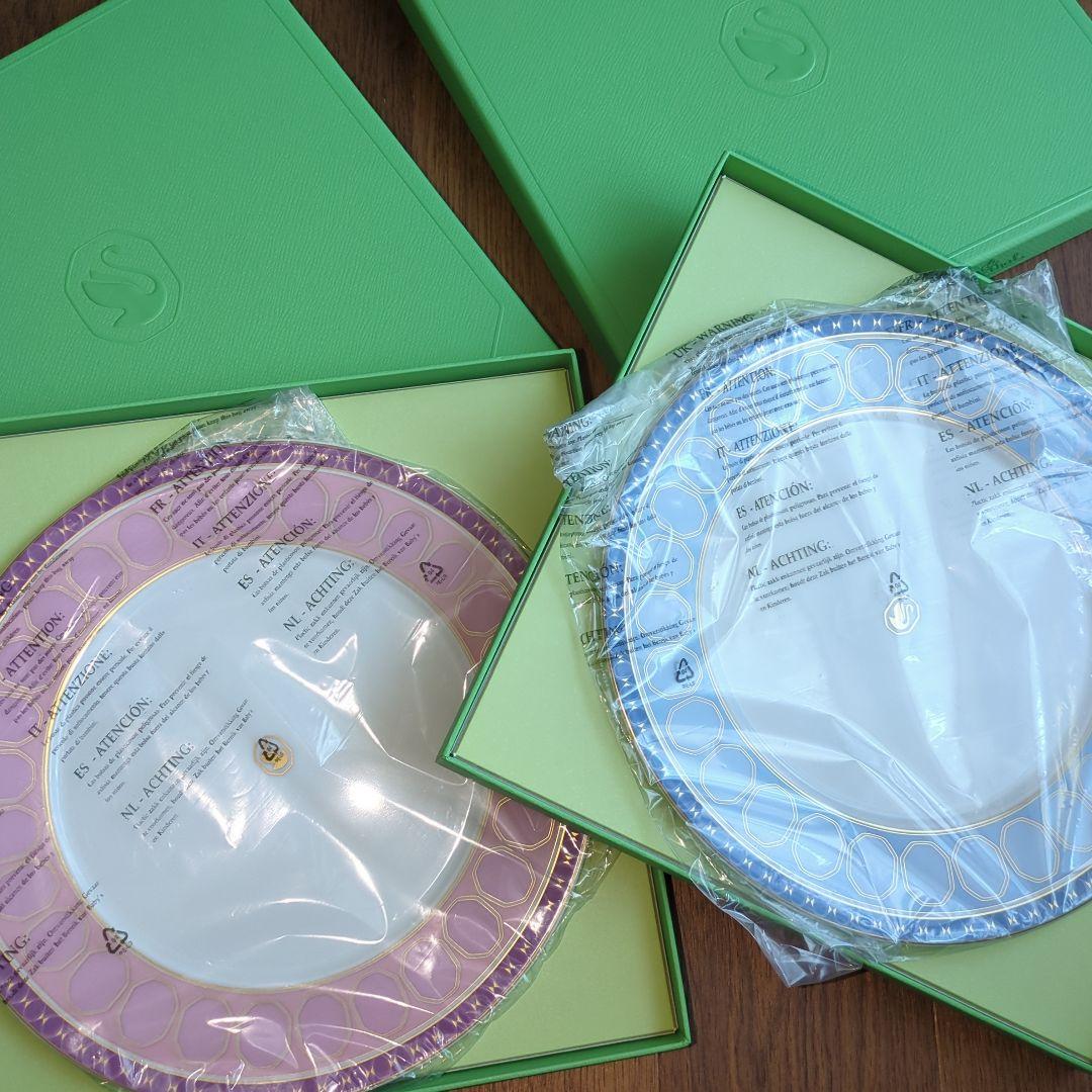 新品未使用 スワロフスキー × ローゼンタール シグナム・プレートセット