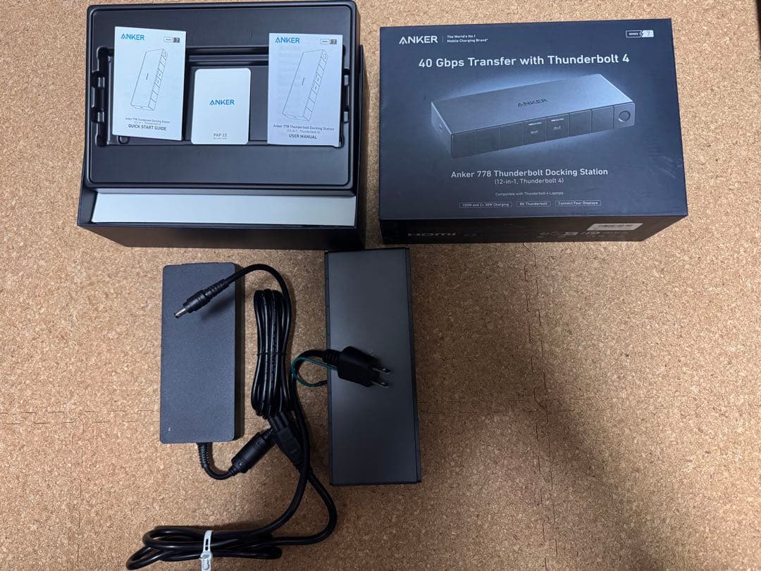 その他 Anker 778 Thunderbolt Docking Station