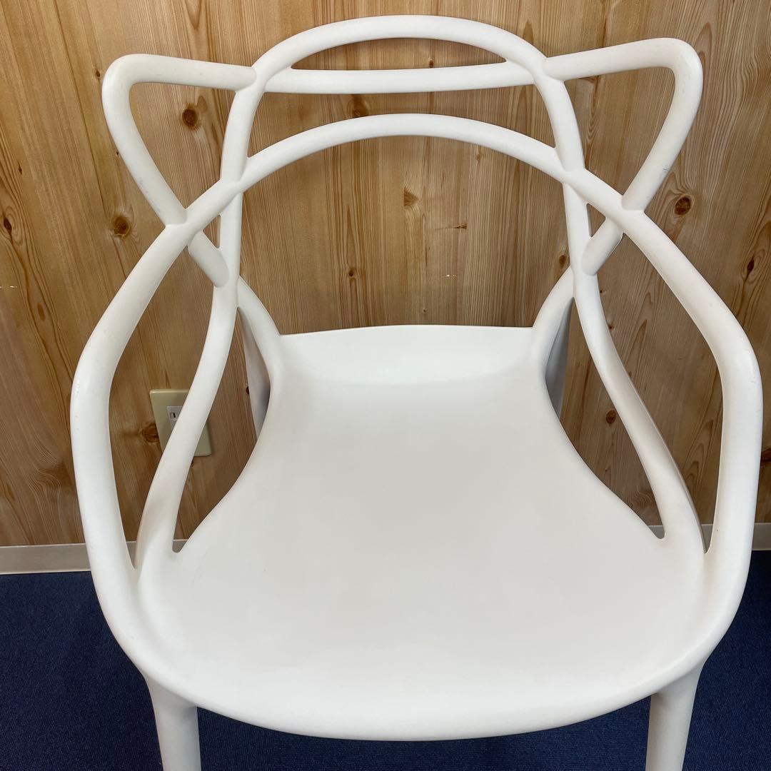 Kartell Milano カルテル　マスターズチェア　ホワイト1