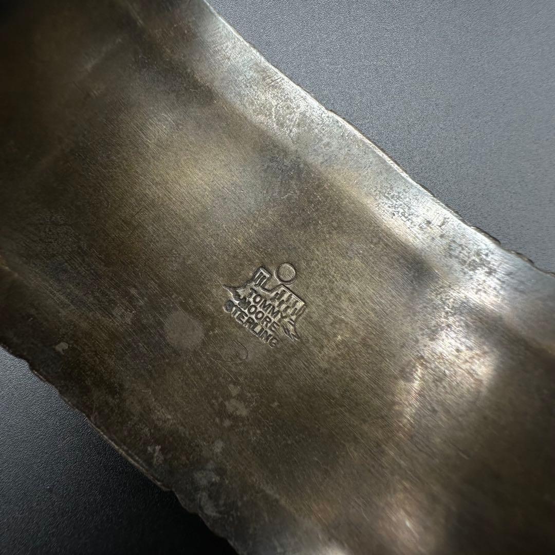 Navajo  Mooreキングマン　ナゲットターコイズ　バングル