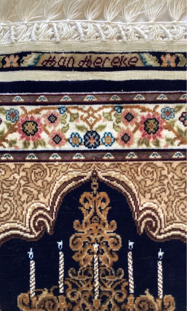 お値下げ　逸品　SCHFA スチファ　ヘレケ絨毯　20×20 400万ノット