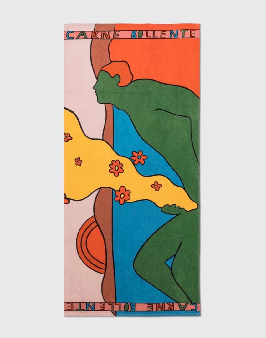 CARNE BOLLENTE ONLY LOVE TOWEL タオル バスタオル