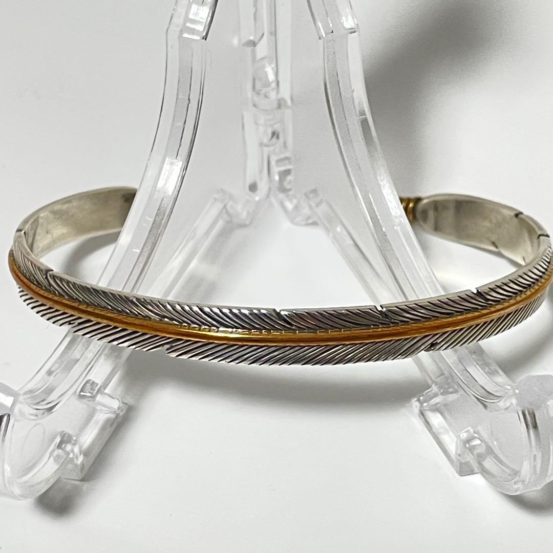 【12K】ハービー メイス作 ナバホ族　フェザー　インディアンジュエリー