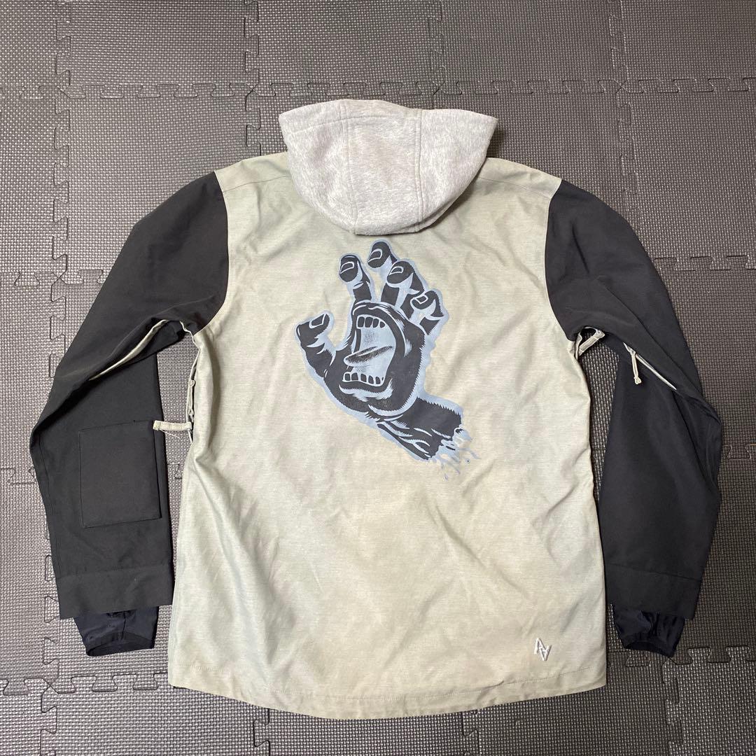 aa hardwear santa cruz コラボ　スノーボードウェア