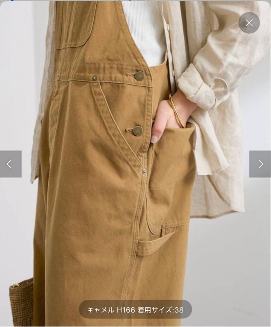 今季完売フレームワーク✳︎27900円で購入✳︎サロペット