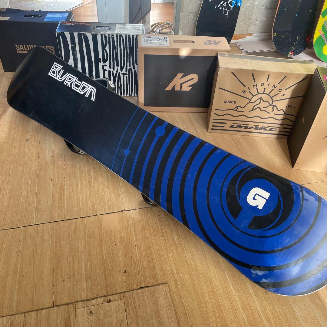 BURTON　バートンスノーボードセット　CUSTOMバインディング付