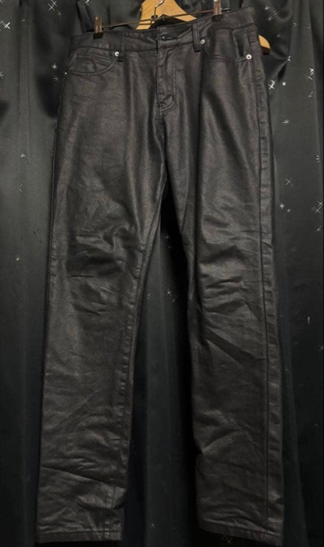 パンツ archive coating denim pants grunge opium