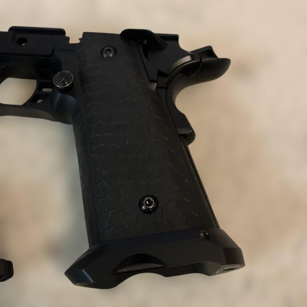 な*。様 東京マルイマガジン1本ガスガンスライド　フレームセットブラック 純正マ