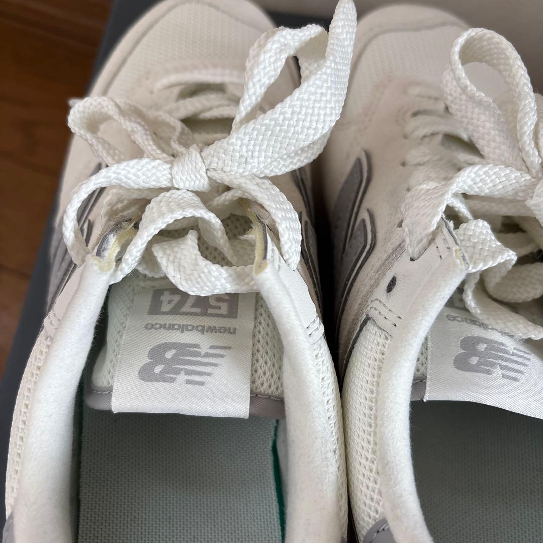 new balance 24cm WL574Z 574+ 厚底 現行モデル