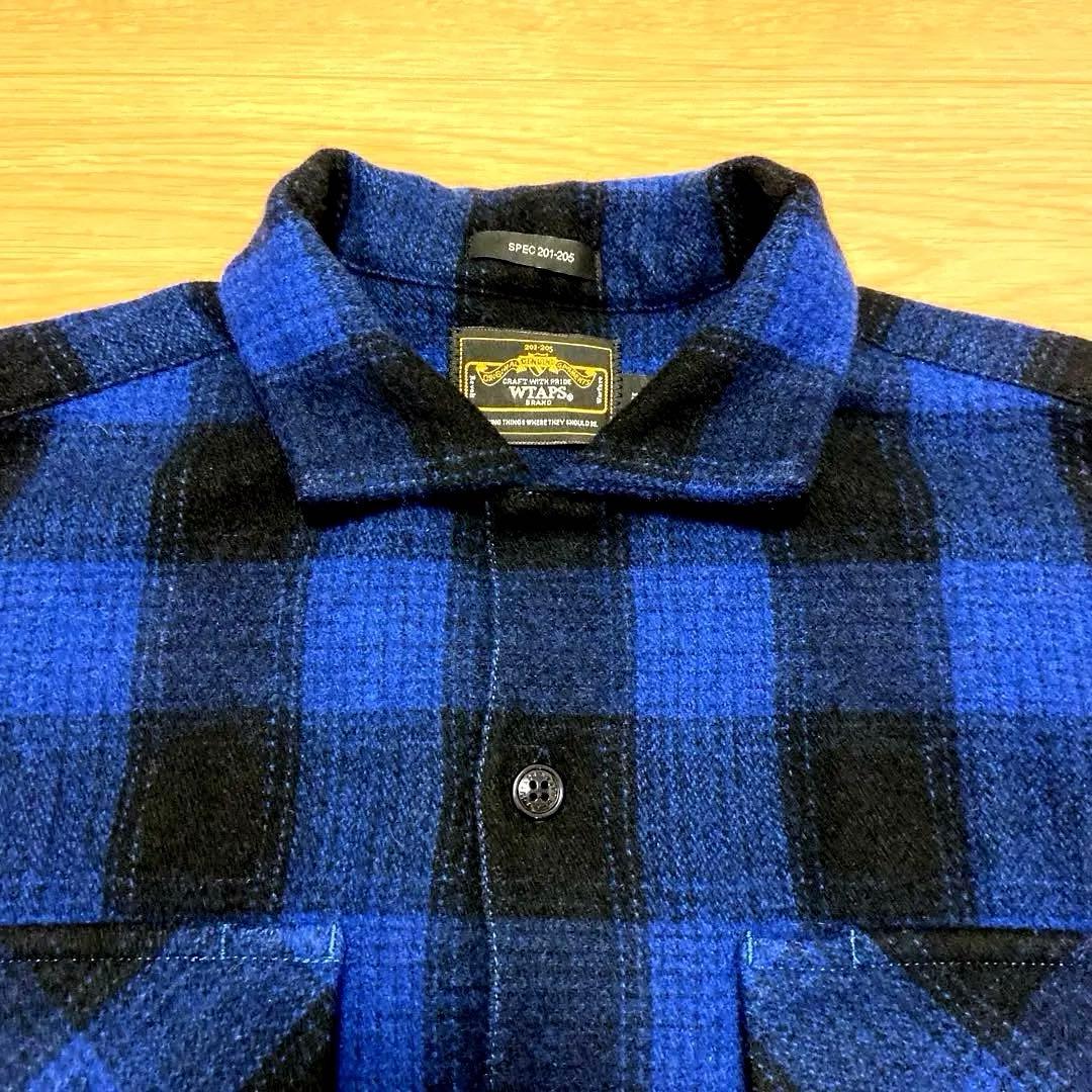 希少品！WTAPS ダブルタップス VATOS L/S WOOL TEXTILE