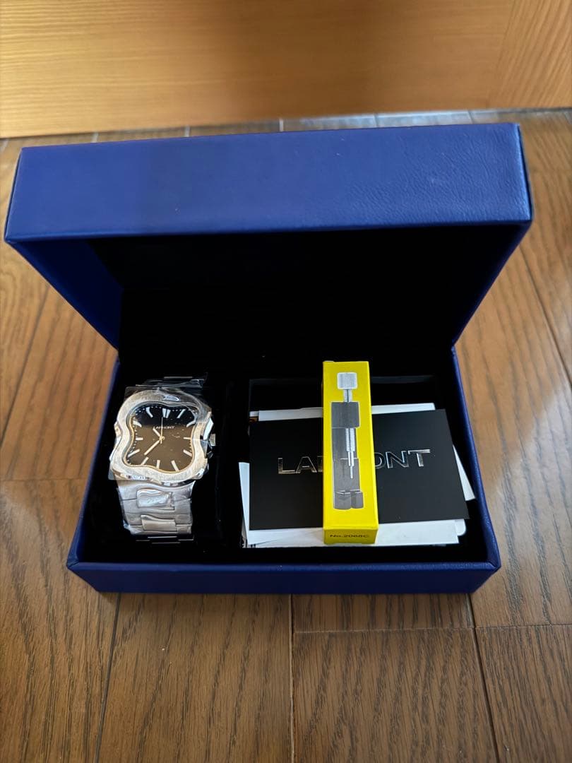 Laphont ARGONAUT WATCH / SIL BLK 新品未使用