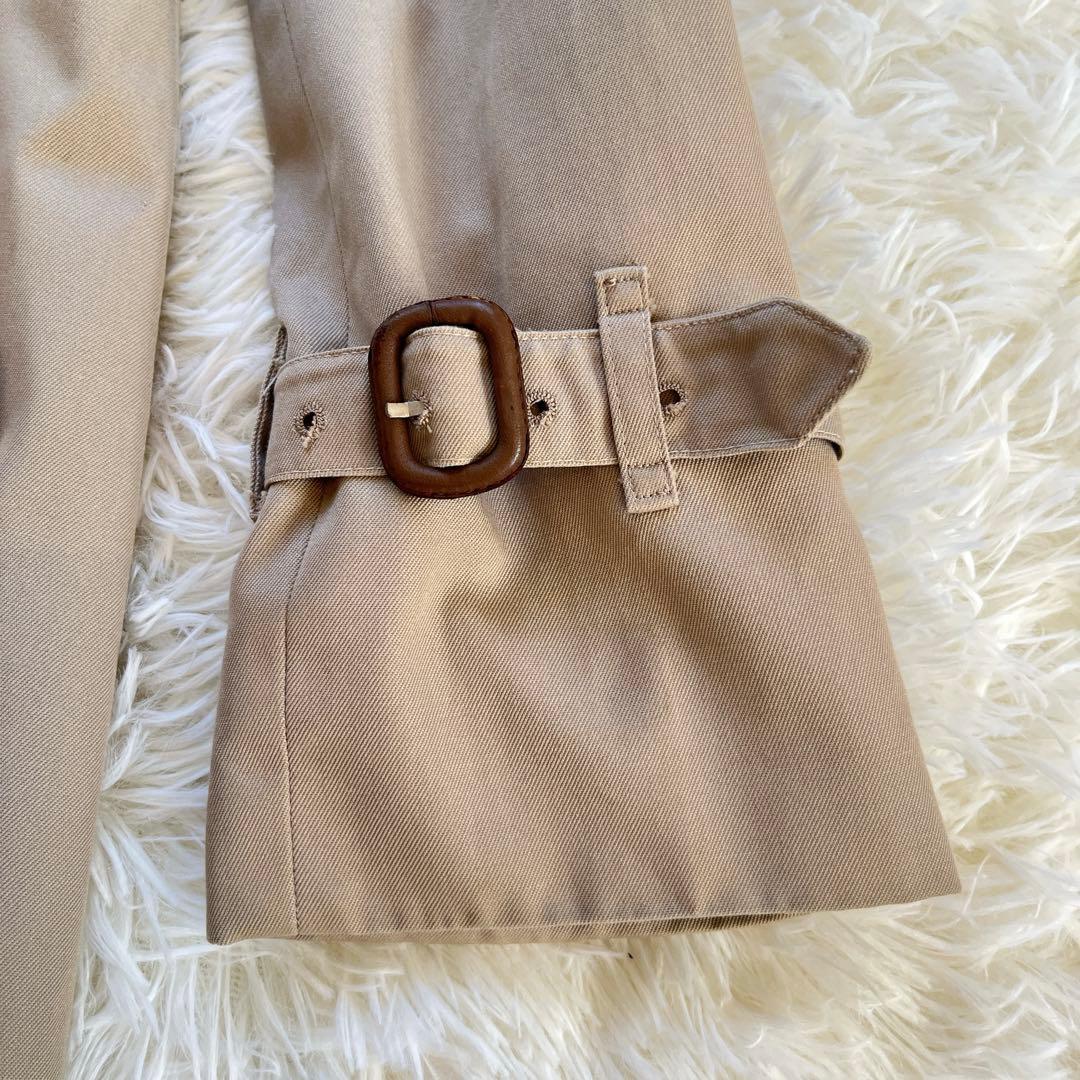 ヴィンテージ　バーバリー　トレンチコート　ベージュ　ノバチェック