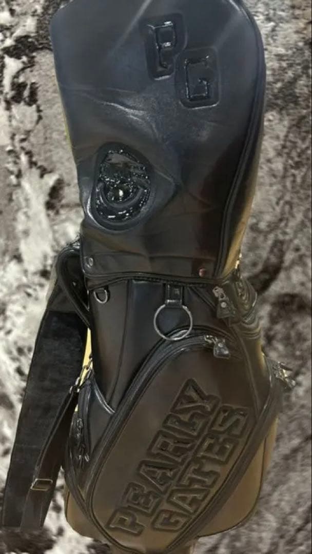 PEARLY GATES ブラック キャディバッグ