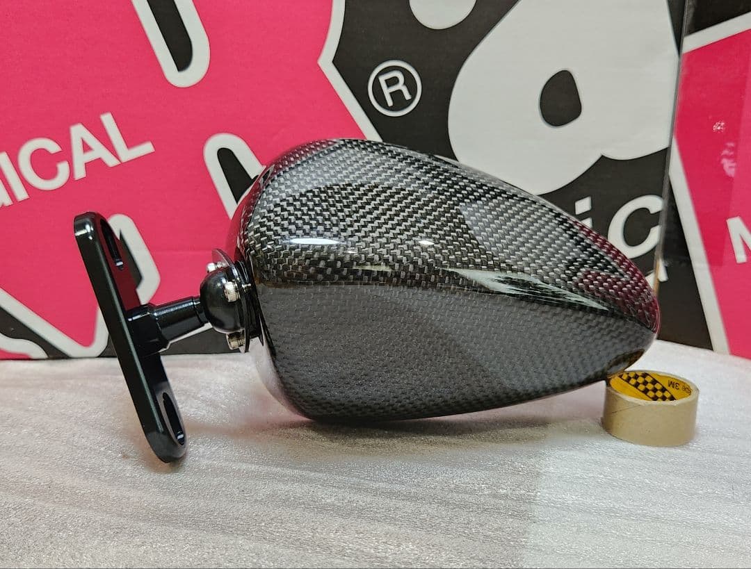 マジカルレーシング｜レーサーレプリカ ミラー｜カーボン｜type2 ショート