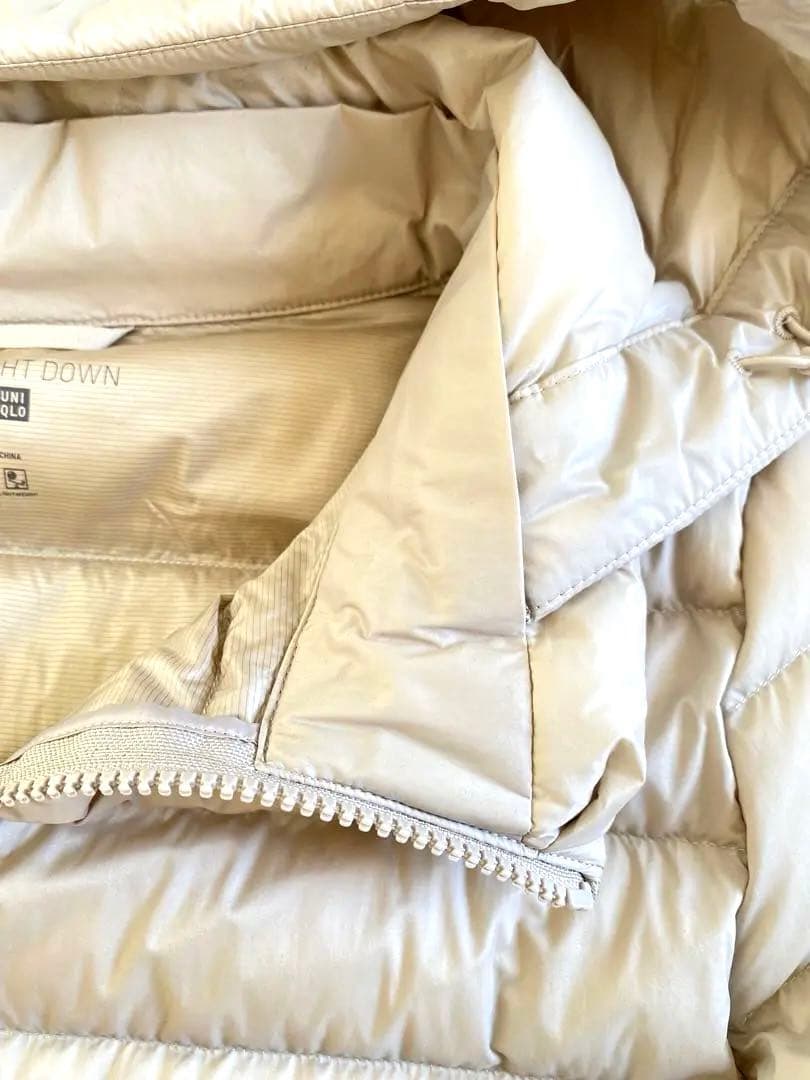 極美品UNIQLO ウルトラライトダウンロングコート ユニクロロングコート Ｌ