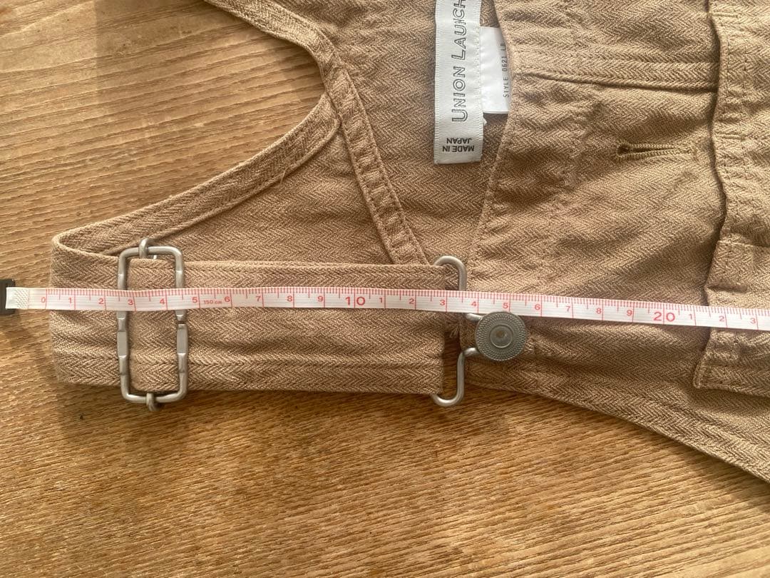 UNION LAUNCH ロンハーマン 別注 リネンオーバーオール