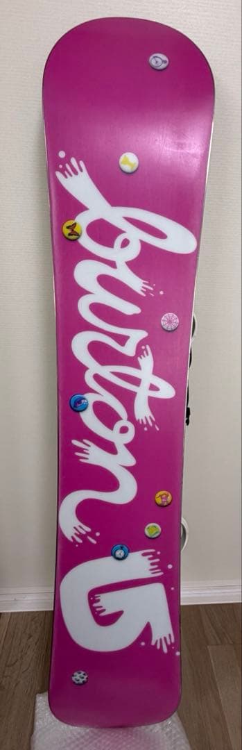 Burton Featherスノーボード144 セット　サロモン　ケース付き