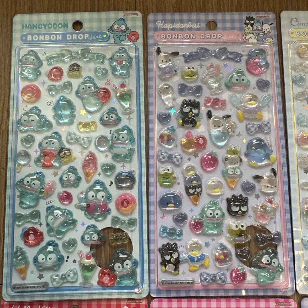 正規品 ボンボンドロップシール サンリオ 第二弾 コンプリート
