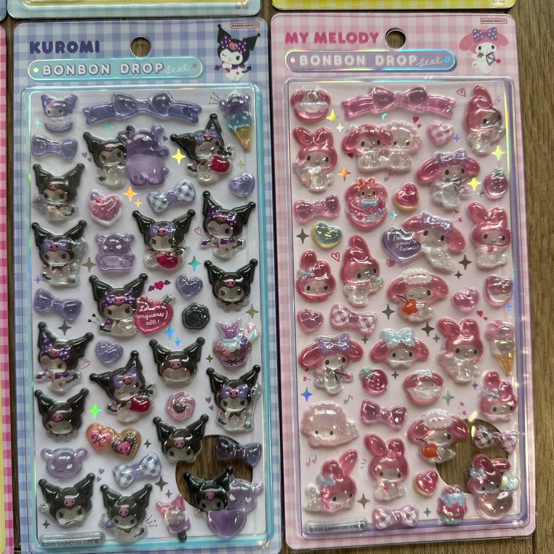 正規品 ボンボンドロップシール サンリオ 第二弾 コンプリート