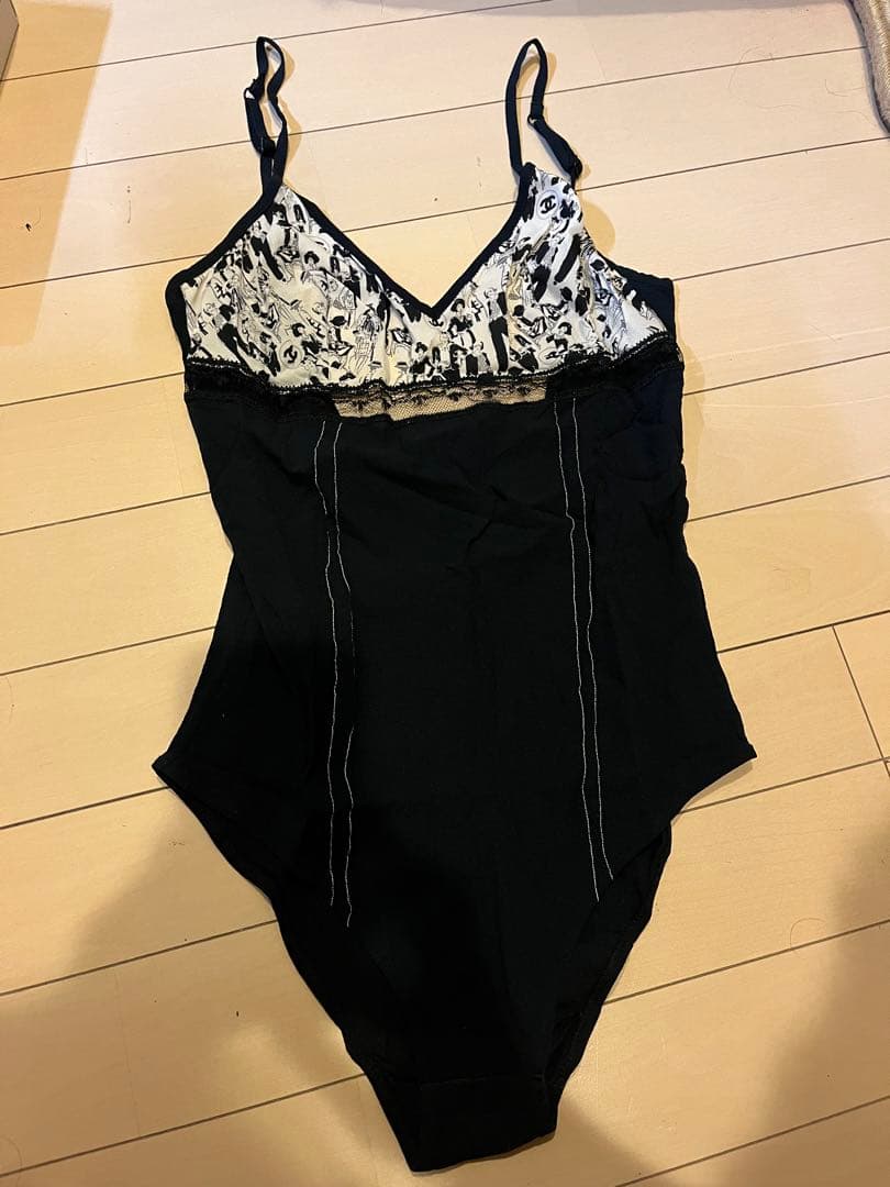 正規品　CHANEL タンクトップ　キャミソール　レオタード　美品　40