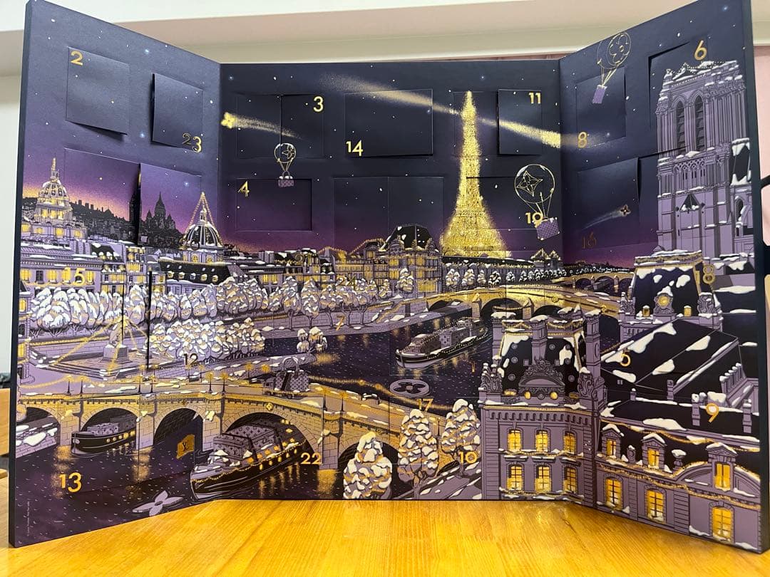 LOUIS VUITTON パリの冬景色 アドベントカレンダー