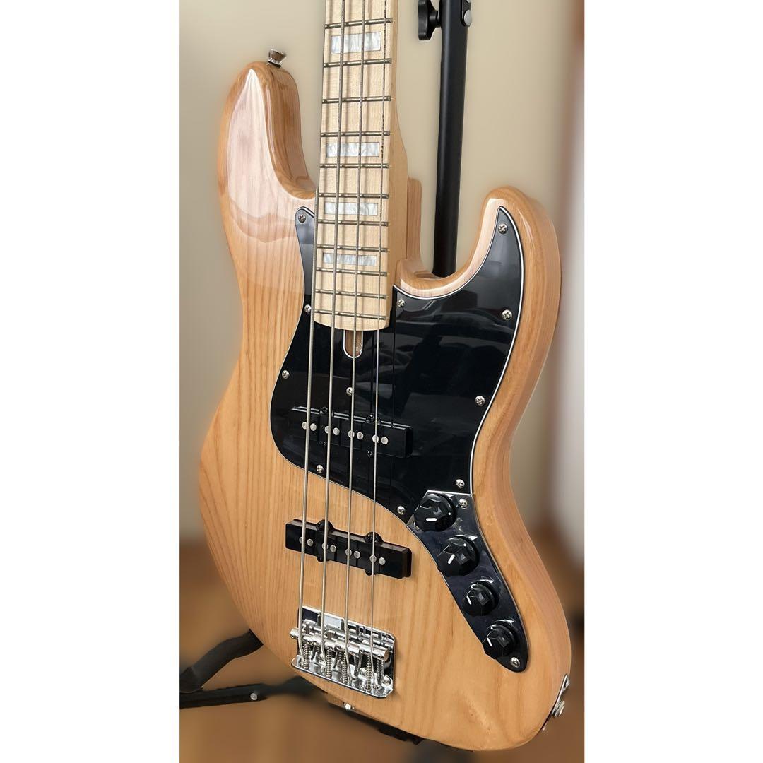 【1ピースのようなアッシュ】アクティブJAZZ BASS