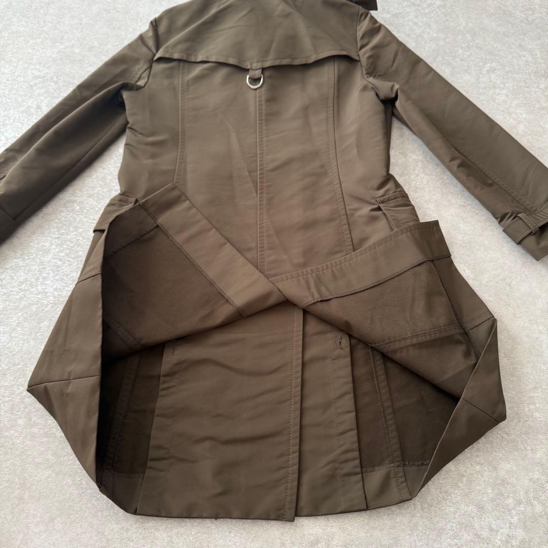 美品 BURBERRY BLUE LABEL トレンチコート ファー ライナー付