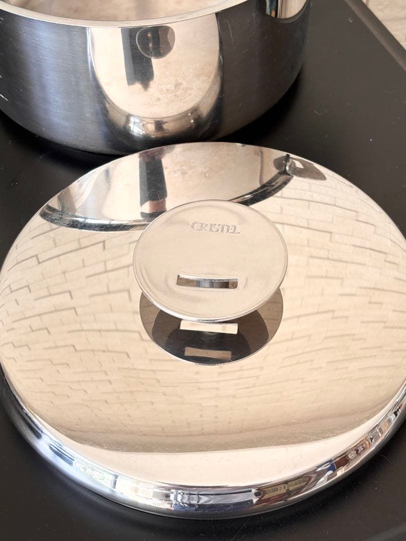 18cm CRISTEL クリステル　グラフィット 深鍋