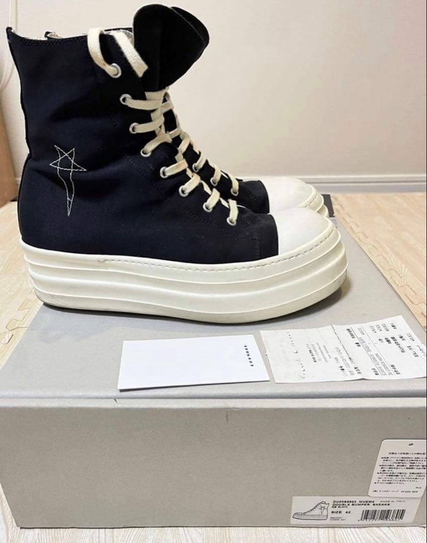 Rick Owens DRKSHDW DOUBLE BUMPER スニーカー