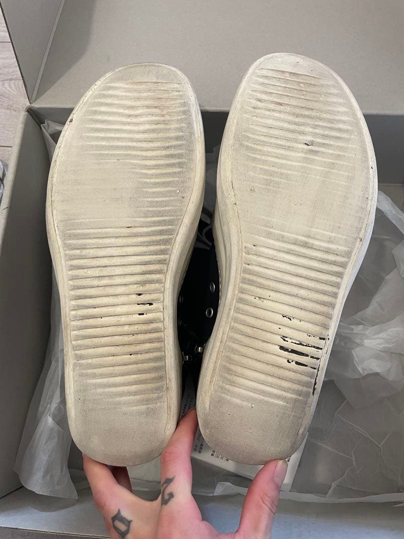 Rick Owens DRKSHDW DOUBLE BUMPER スニーカー