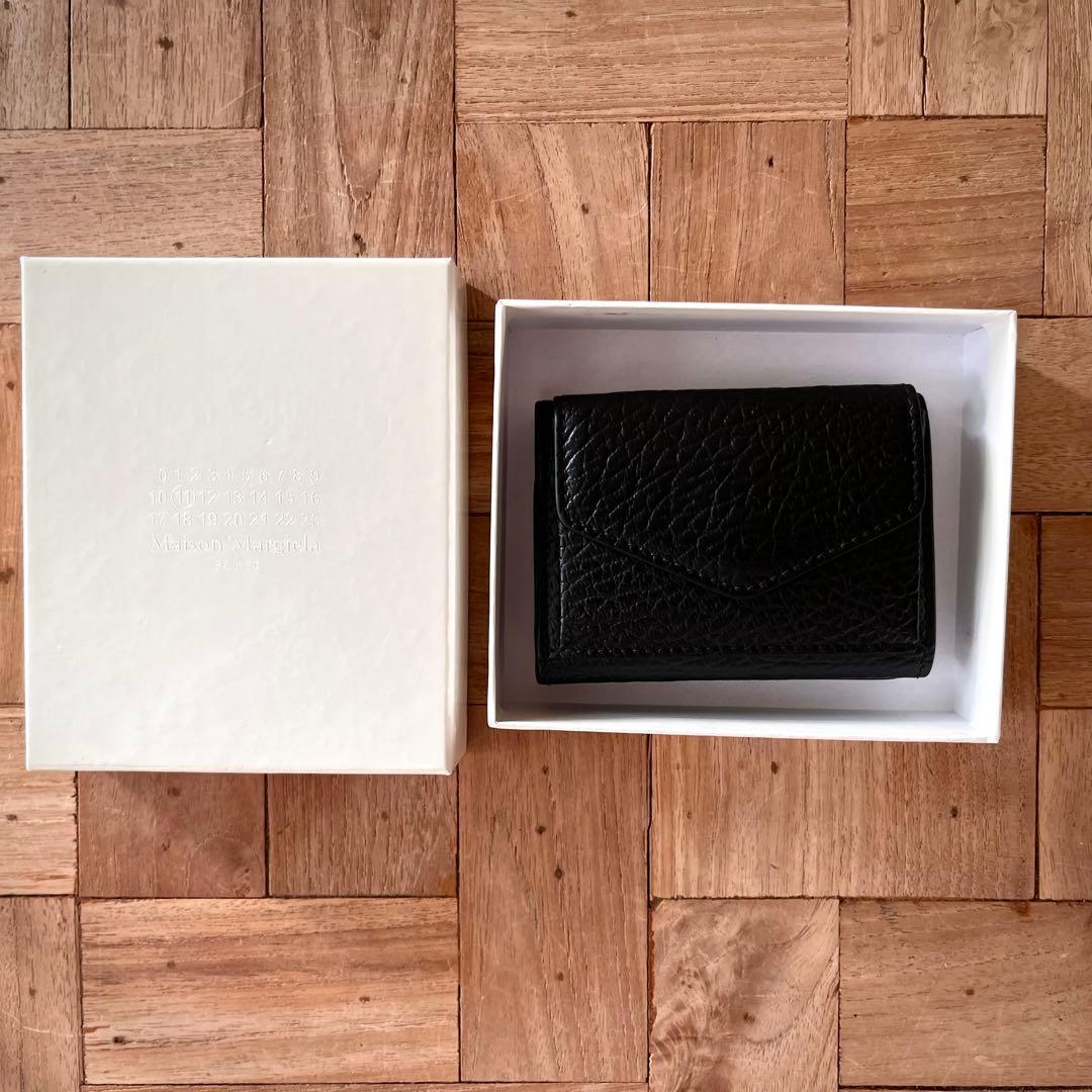 【美品】メゾン・マルジェラ 三つ折り財布 S36UI0416 WALLETS