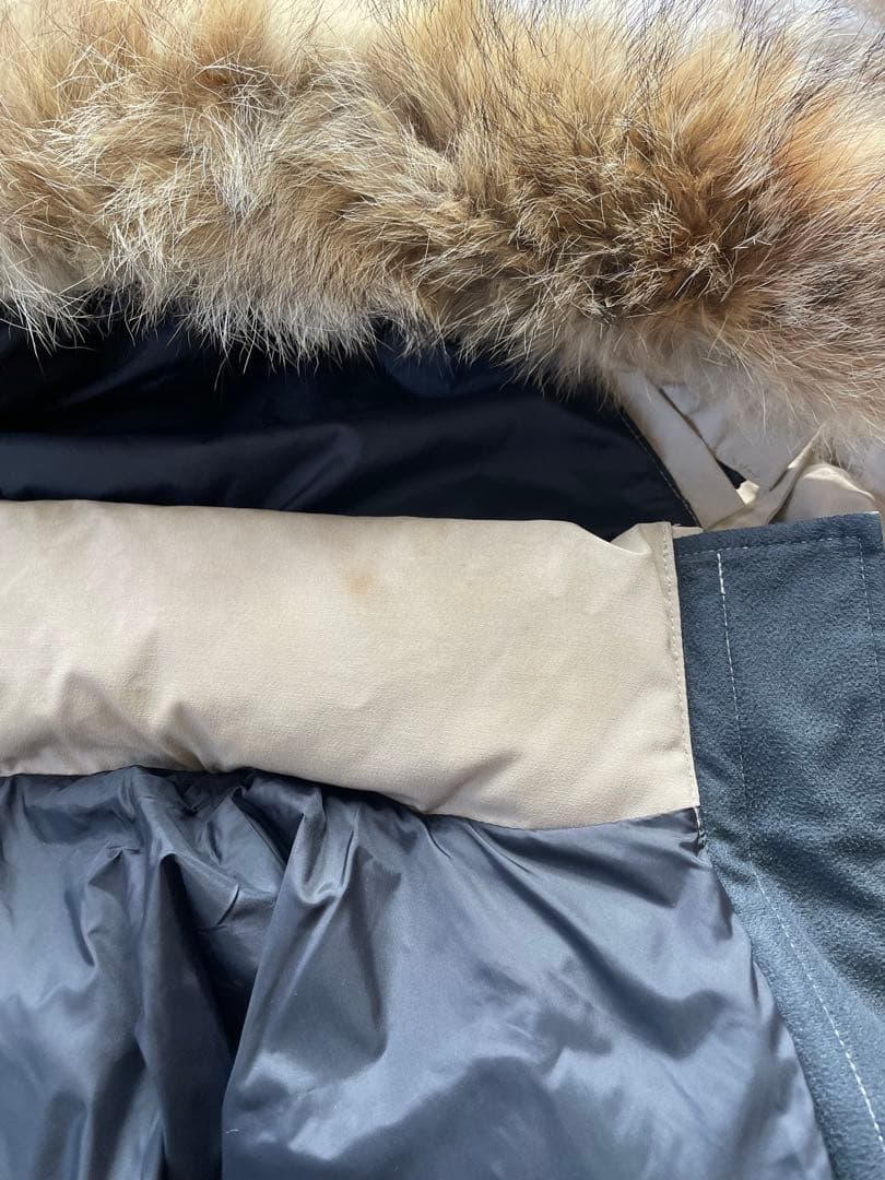 b*x様 カナダグース BELLEVILLE ベルビルTAN ベージュ ダウン