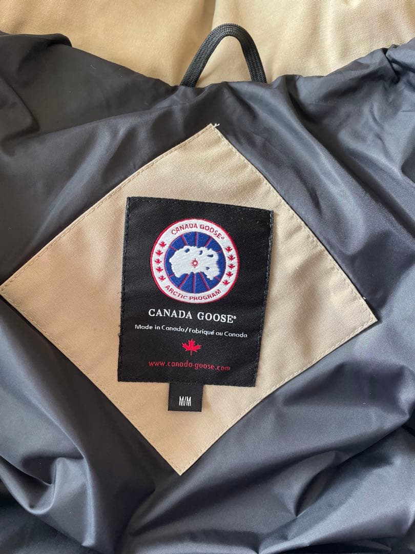 b*x様 カナダグース BELLEVILLE ベルビルTAN ベージュ ダウン