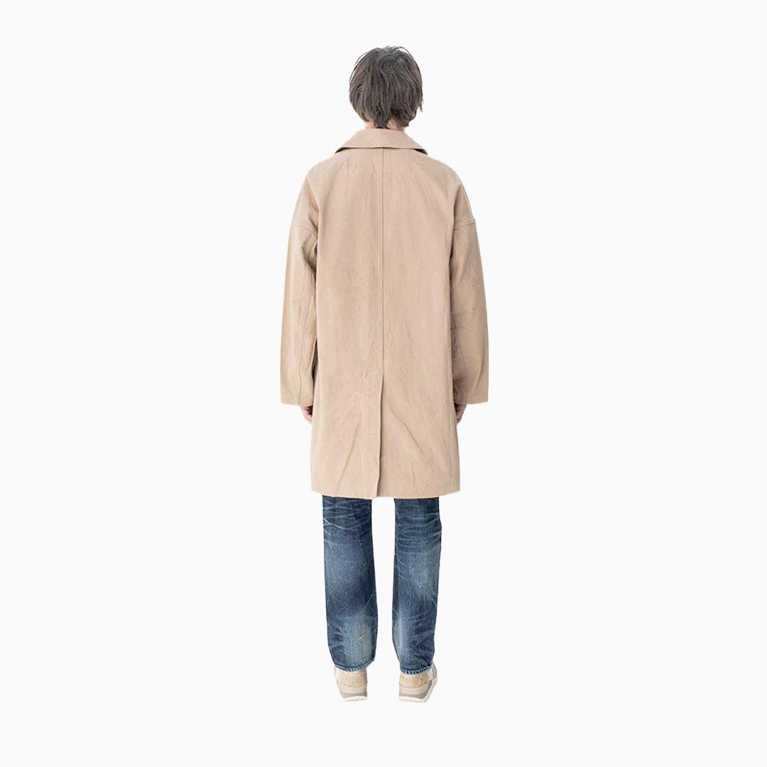 visvim VARJAK SHOP COAT SIZE1 ベージュ 綿100%