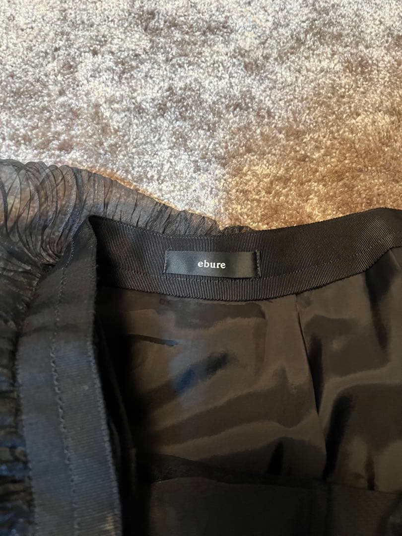 エブール/オーガンジースカート