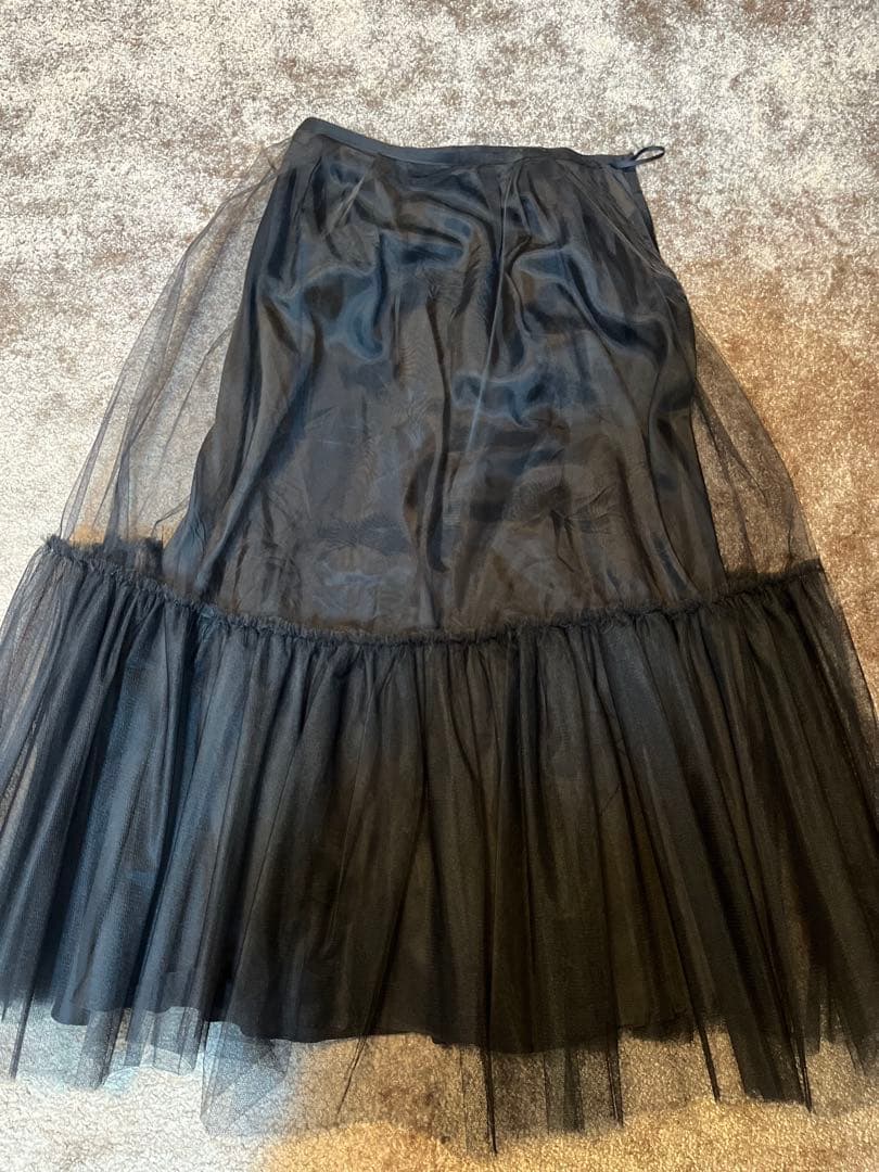 エブール/オーガンジースカート
