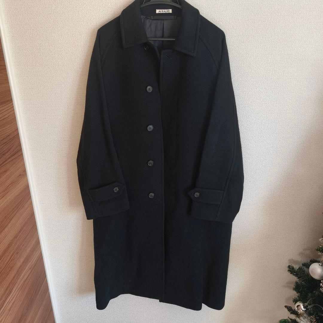 【極美品】AURALEE CASHMERE WOOL MOSSER