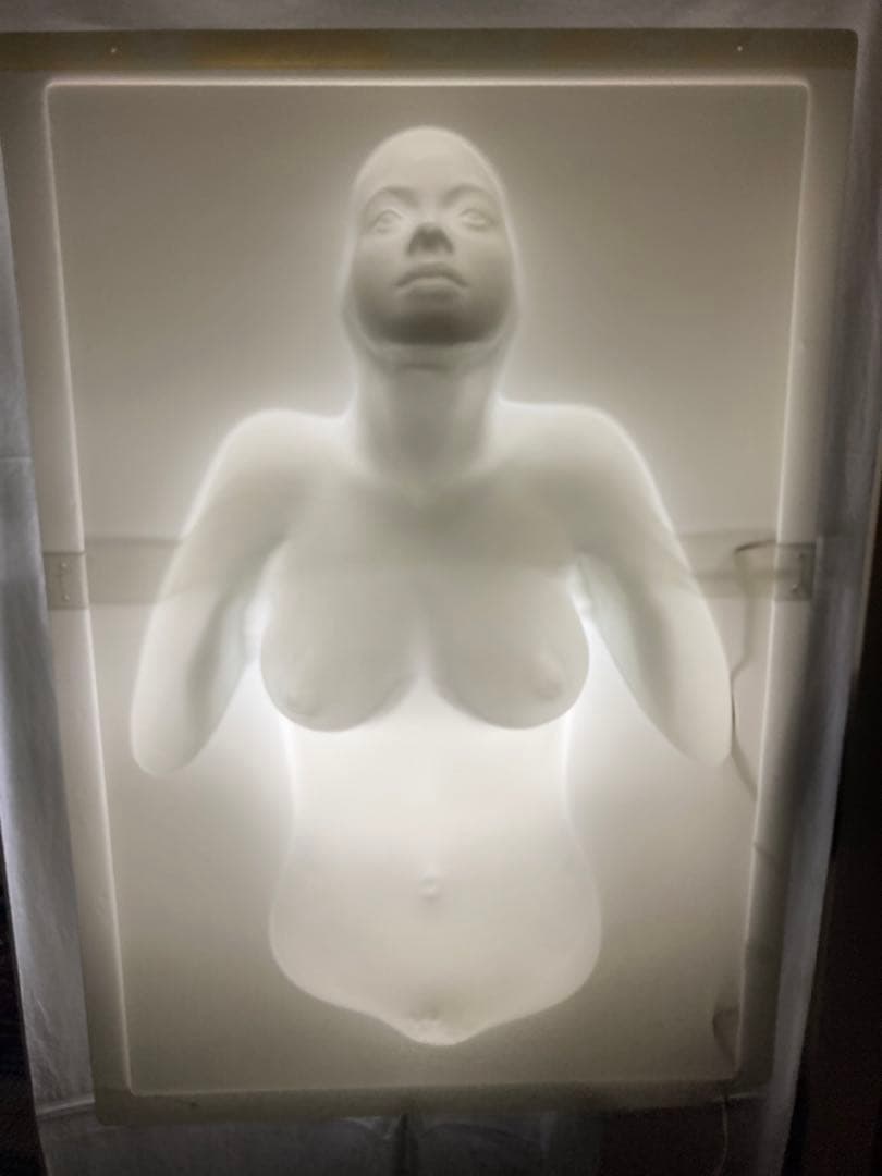 POP DESIGN 壁掛けランプ(等身大ヌ-ド)