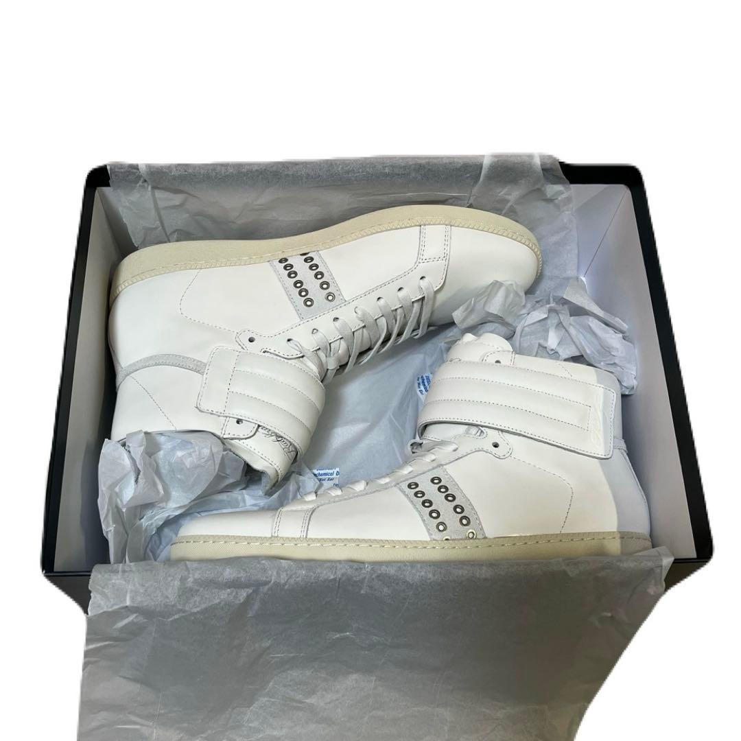 Leather Studded High-Top Sneakers 43 新品