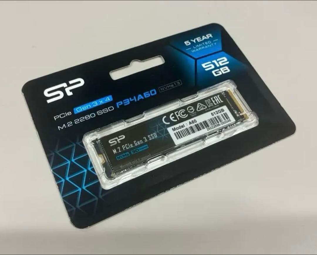 【新品未開封】 SP 512GB M.2 2280 SSD