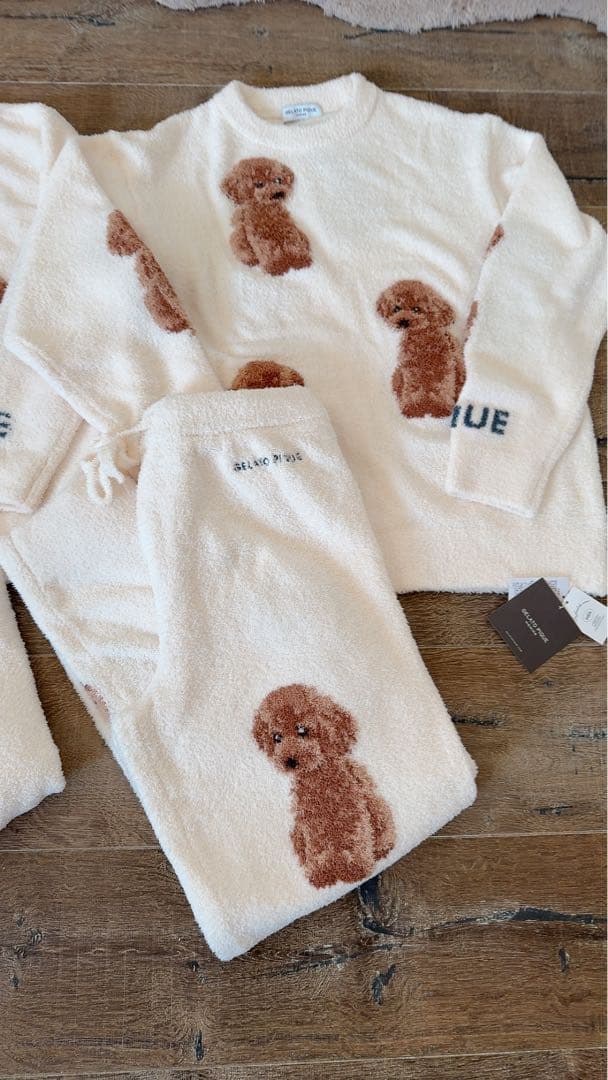 ジェラートピケ新品　カップル用セット販売　メンズM レディースF