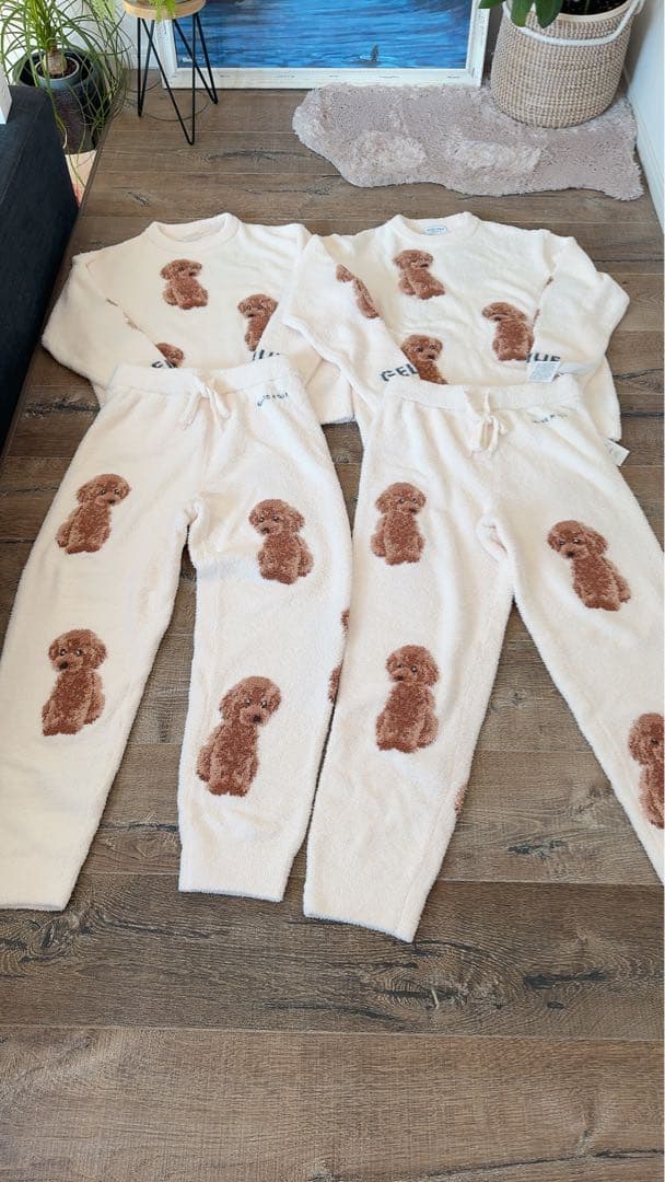 ジェラートピケ新品　カップル用セット販売　メンズM レディースF