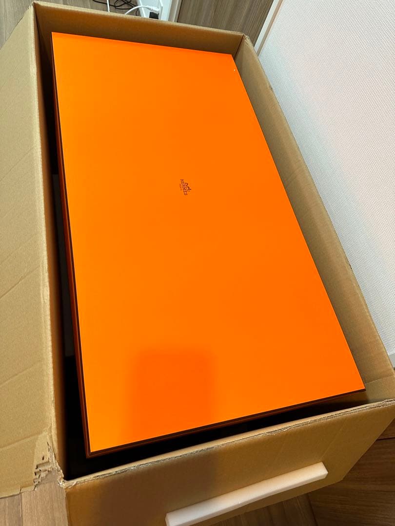 新品エルメス エルミー 遊び道具 揺り木馬　おもちゃ　エトゥープ ベージュ