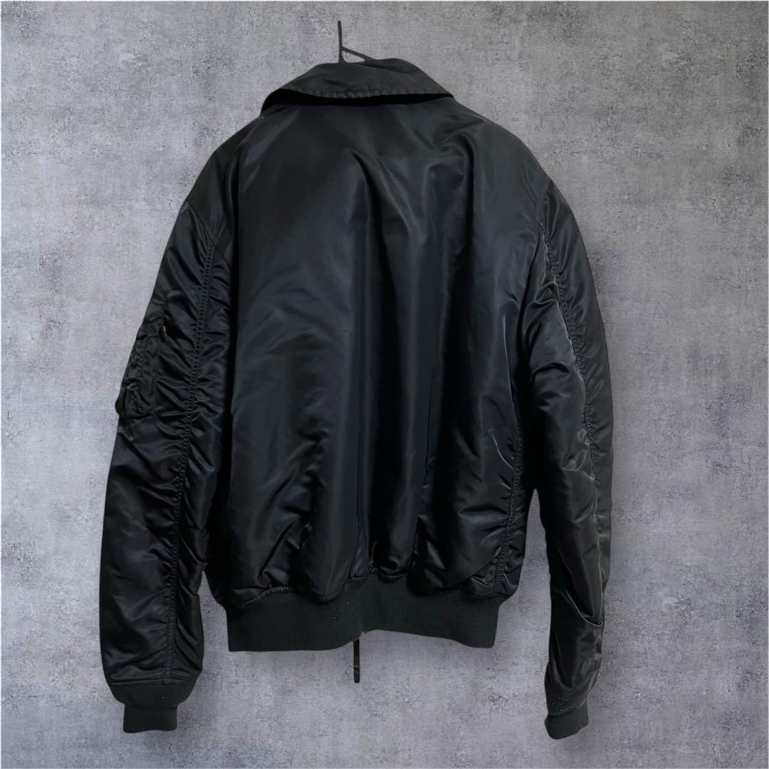 アルファ×デウスエクスマキナ 限定 コラボ フライトジャケット　Lサイズ】