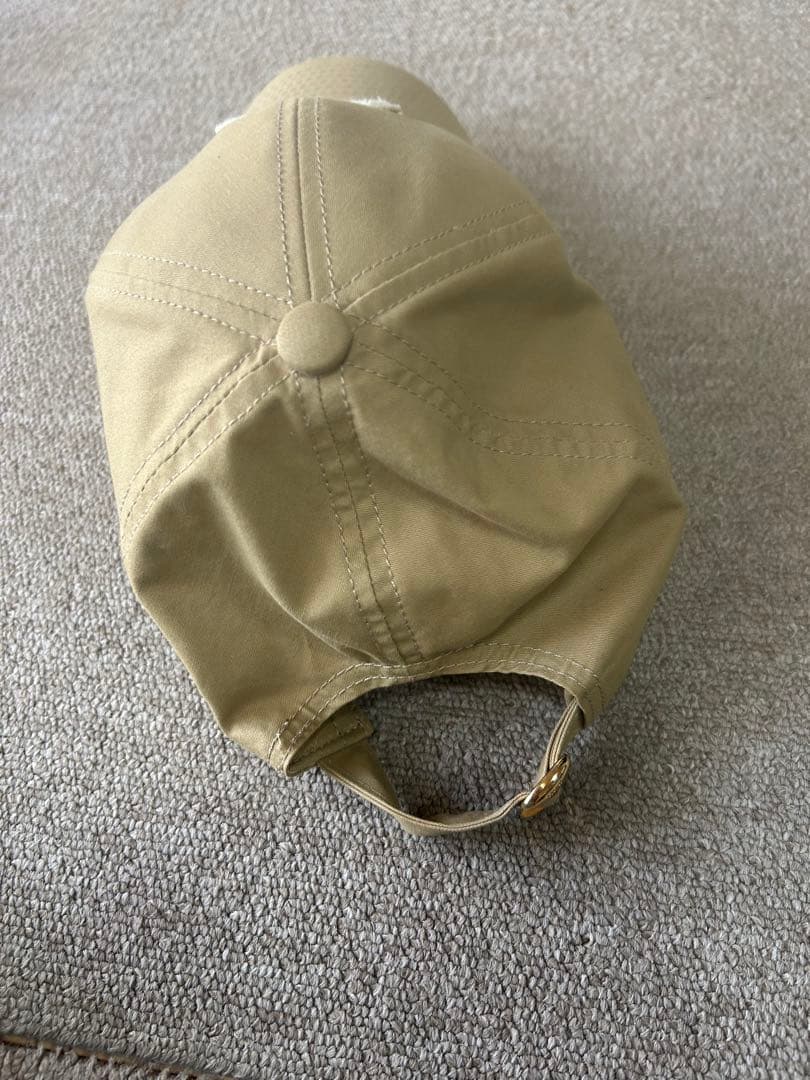 CELINE ベージュ ベースボールキャップ